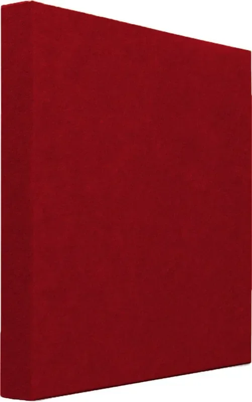 Mega Acoustic SQPET GP25 Dark Red Panneau de mousse absorbant
