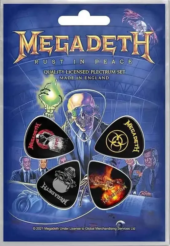 Megadeth Rust In Peace Médiators