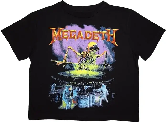 Megadeth T-shirt Contaminated Ladies Black L