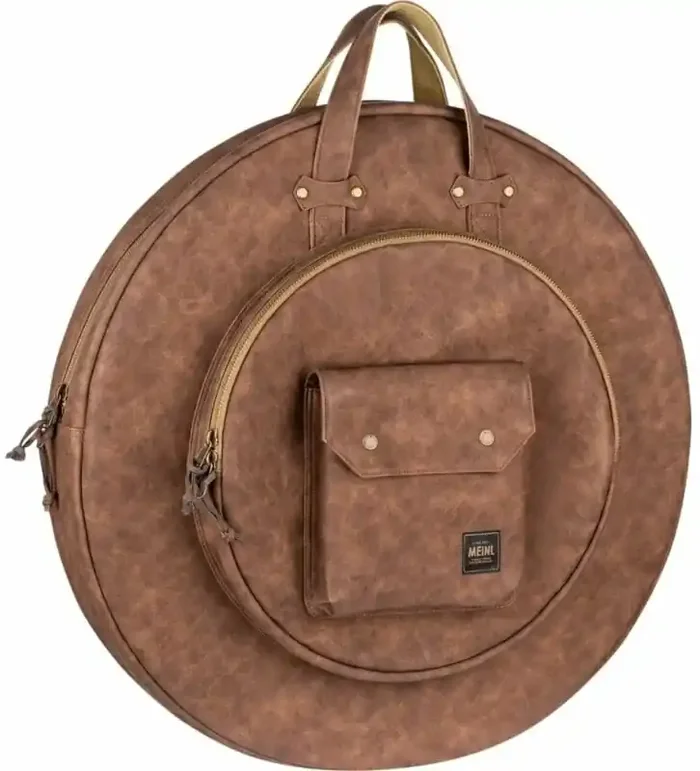 Meinl 22&Prime; Vintage Hyde Cymbal Bag Light Brown Housse/étui pour cymbales