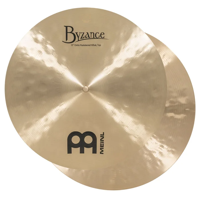 MEINL B15EHH – Hi-hat extra martelé traditionnel Byzance de 15″