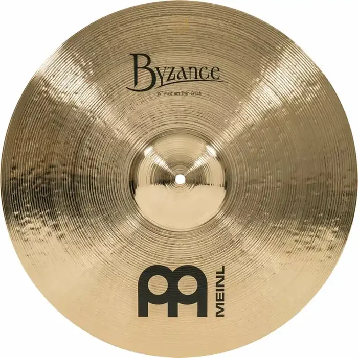 Meinl Byzance Medium Thin Brilliant 19&Prime; Cymbale crash