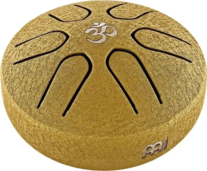 Meinl Pocket Steel 3″ A Major 440hz Om/Gold Tongue Drum