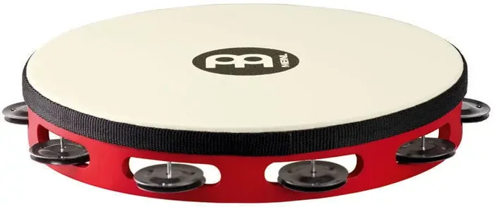 Meinl TAH1BK-R-TF Red Tambourin avec peau