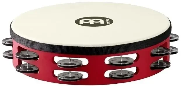 Meinl TAH2BK-R-TF Red 10″ Tambourin avec peau