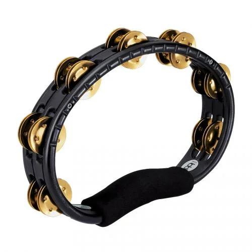 MEINL TAMBOURIN ABS BRASS JINGLES – NOIR