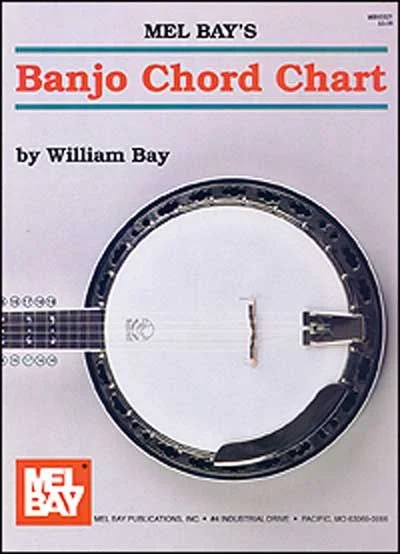 Mel Bay Bay William – Banjo Chord Chart – Banjo
