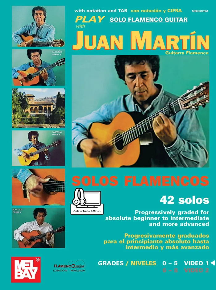 Mel Bay Juan Martin – Solos Flamencos (+ Audio En Ligne & )