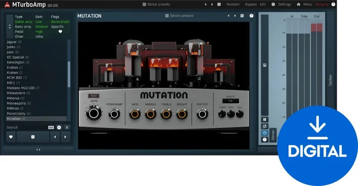 MELDA MTurboAmp (Produit numérique)