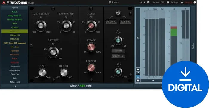 MELDA MTurboComp (Produit numérique)