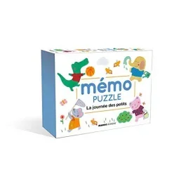 Mémo puzzle La journée des petits