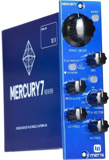 Meris 500 Series Mercury 7 Reverb Processeur multi-effets