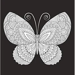 Merveilleux papillons à colorier et à encadrer !