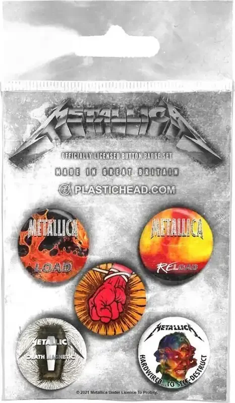 Metallica Albums 1996-2016 Badge