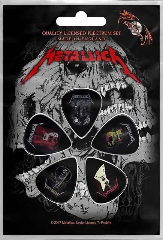 Metallica Guitars Médiators