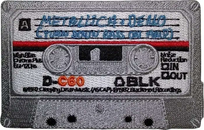 Metallica No Life ‘Til Leather Patch thermocollant