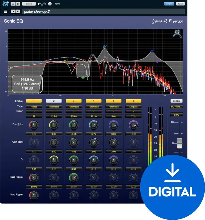 Metric Halo MH Sonic EQ v4 (Produit numérique)