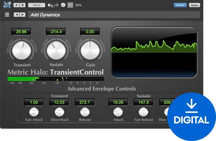 Metric Halo MH TransientControl v4 (Produit numérique)