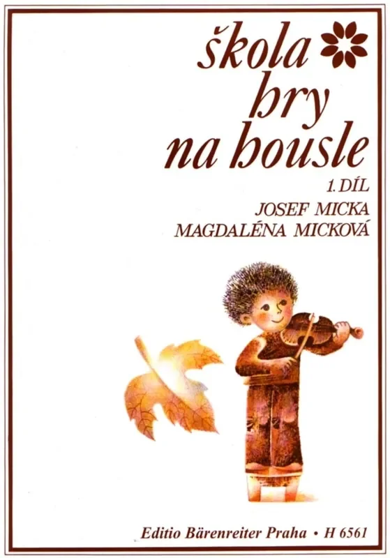 Micka – Micková Škola hry na housle 1 Notes