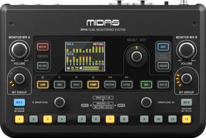 Midas DP48 Table de mixage numérique