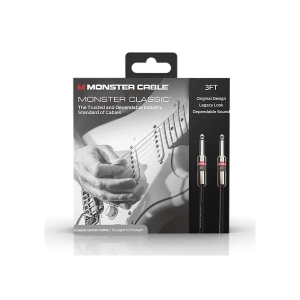 Monster Cable PROLINK MONSTER CLASSIC INSTRUMENT CABLE JACK MALE – JACK MALE (0.91m)
