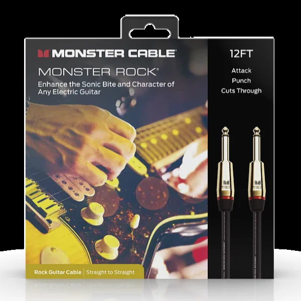 Monster Cable PROLINK ROCK INSTRUMENT CABLE JACK MALE – JACK MALE (3.65m)