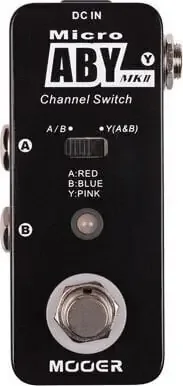 MOOER Micro ABY MKII Pédalier pour ampli guitare