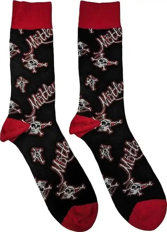 Motley Crue Chaussettes Feelgood Repeat Black 40-45