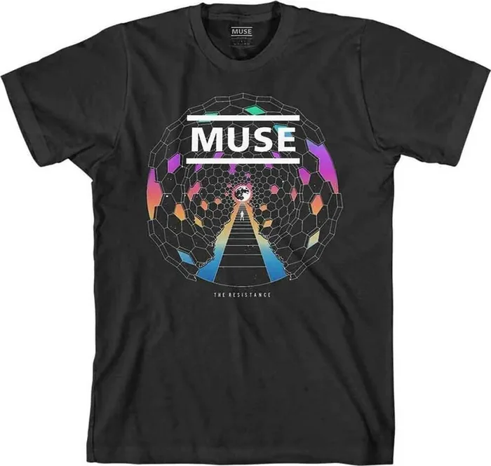 Muse T-shirt Resistance Moon Unisex Black XL