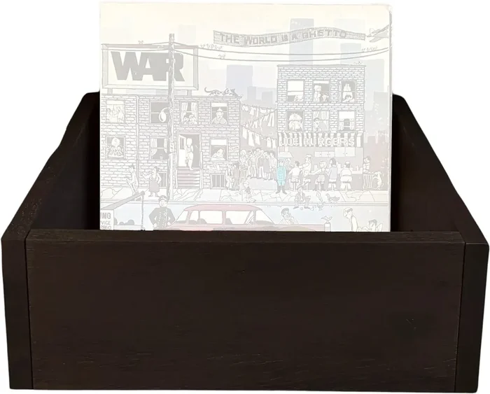 Music Box Designs A Vulgar Display of Vinyl 12″ Boîte pour disques LP Black Magic