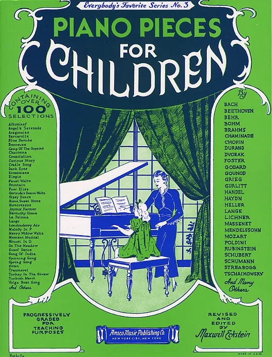 Music Sales Eckstein Maxwell – Piano Pieces For Children – Everybody’s Favorite Series No. 3 – Piano Solo