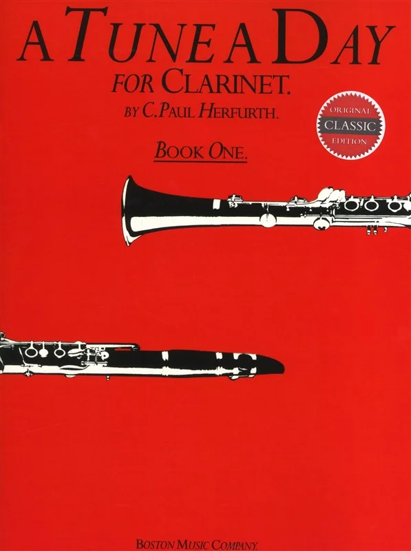 Music Sales Herfurth Paul – A Tune A Day – Book 1 – Clarinet