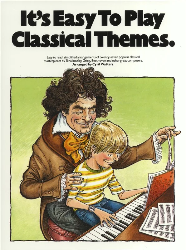 Music Sales It’s Easy To Play Classical Themes – Piano Solo