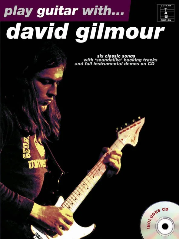 Music Sales Play Guitar With David Gilmour + CD