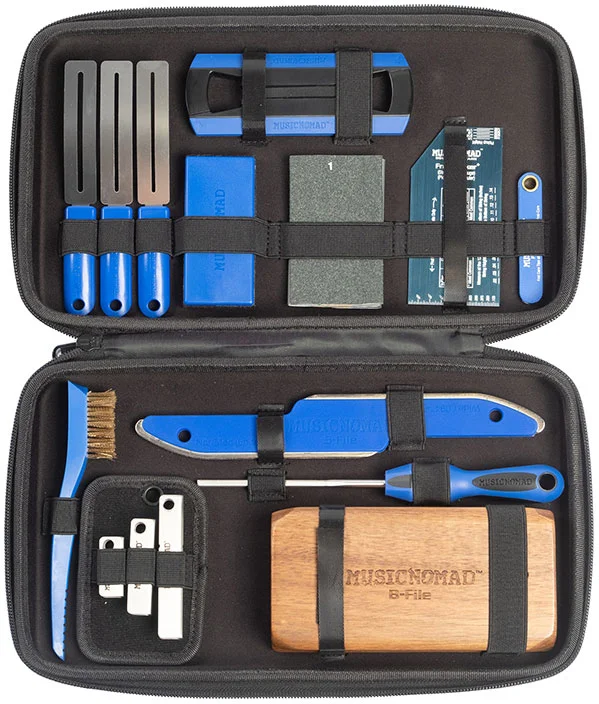 MUSICNOMAD MN880 Kit D&rsquo;Outils Pour Frettes