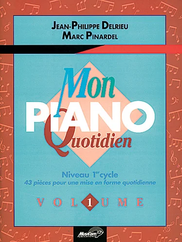 Musicom Delrieu / Pinardel- Mon Piano Quotidien Vol.1