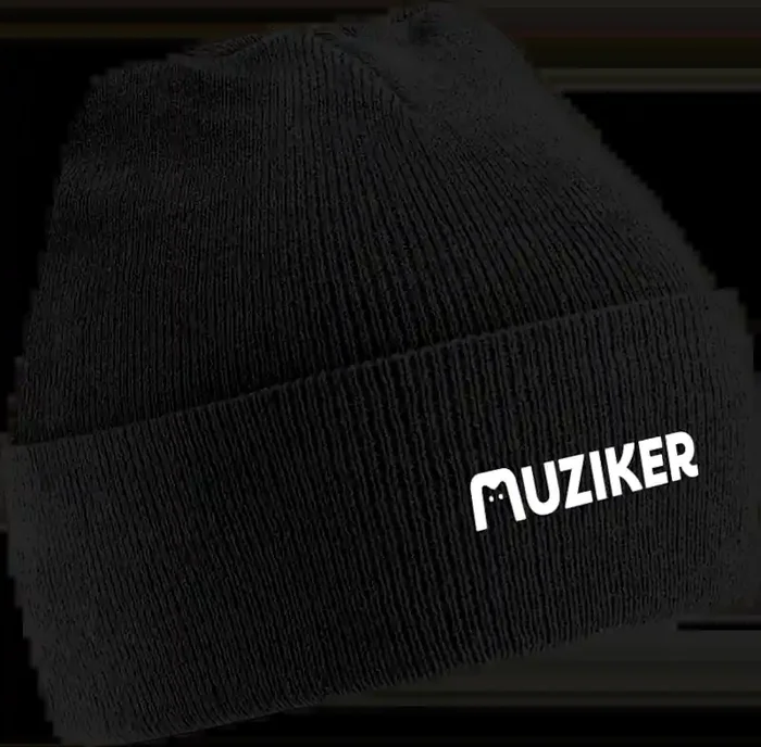 Muziker Beechfield Cuffed Bonnet Black UNI
