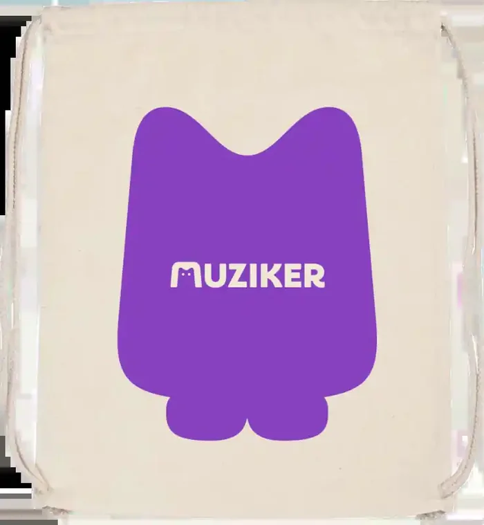 Muziker EKO Sac à dos Natural 12 L