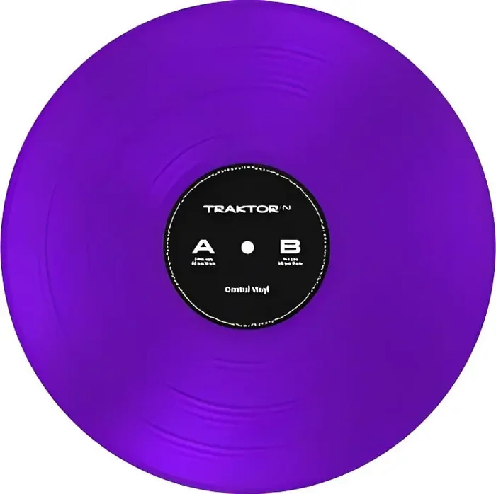 Native Instruments Traktor Control Vinyl DVS/Timecode Purple