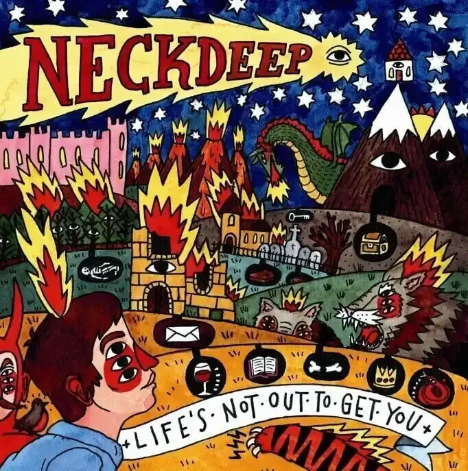 Neck Deep – Life‘s Not Out To Get You (Blood Red Coloured) (LP)