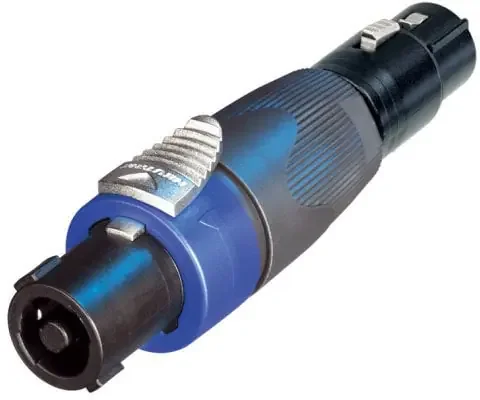 Neutrik NA4FX-F XLR-Speakon adapter