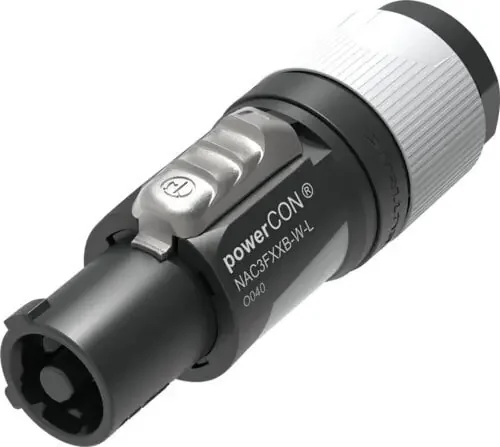 Neutrik NAC3FXXB-W-L Connecteur Powercon