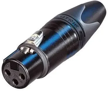 Neutrik NC3FXX-B Connecteur XLR