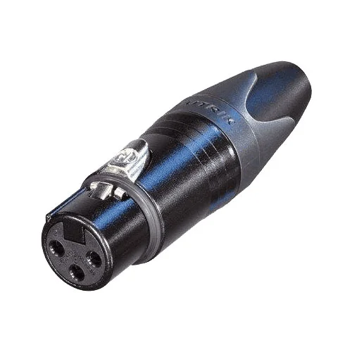 NEUTRIK NC3FXX-bag – Fiches XLR Femelle Noire – 3 Points