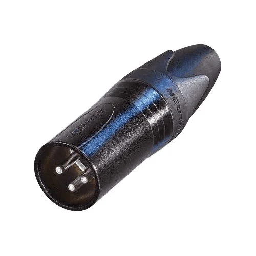 NEUTRIK NC3MXX-bag – Fiches XLR Male Noire – 3 Points