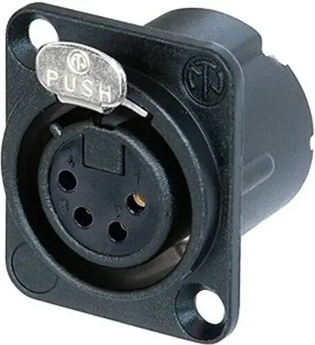 Neutrik NC4FD-LX-B Connecteur XLR