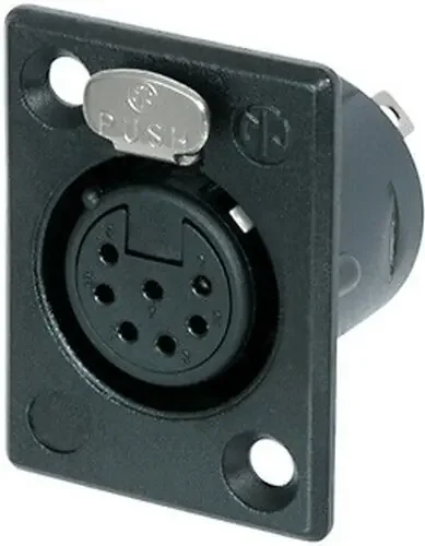 Neutrik NC7FP-B-1 Connecteur XLR