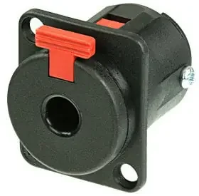 Neutrik NJ3FP6C-B Jack 6,3 mm