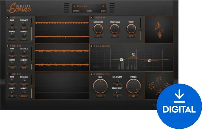 New Nation Digital Echoes Dimensional Delay (Produit numérique)