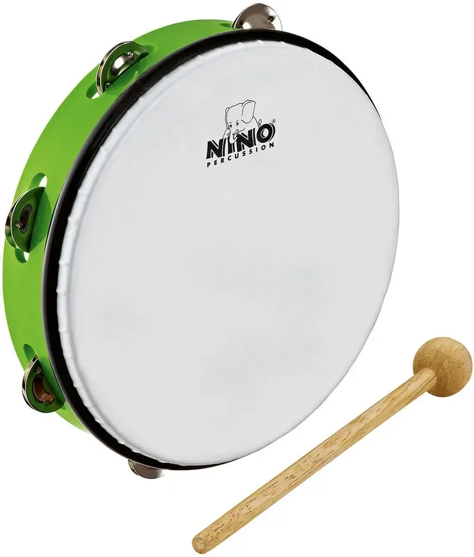 Nino NINO24GG 10″ Tambourin avec peau